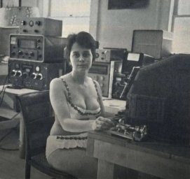 Радиолюбитель в 1963 году. Радиолюбитель в 1963 году.